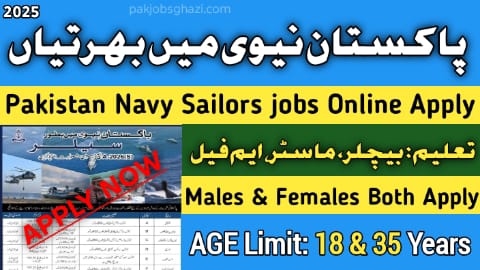 Pakistan Navy Sailors Jobs 2026: How to Apply Online for Sailors Batch A