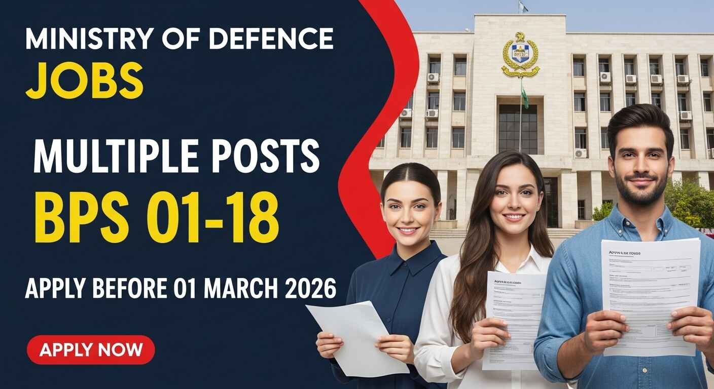 Ministry of Defence Jobs 2026 – Apply Online