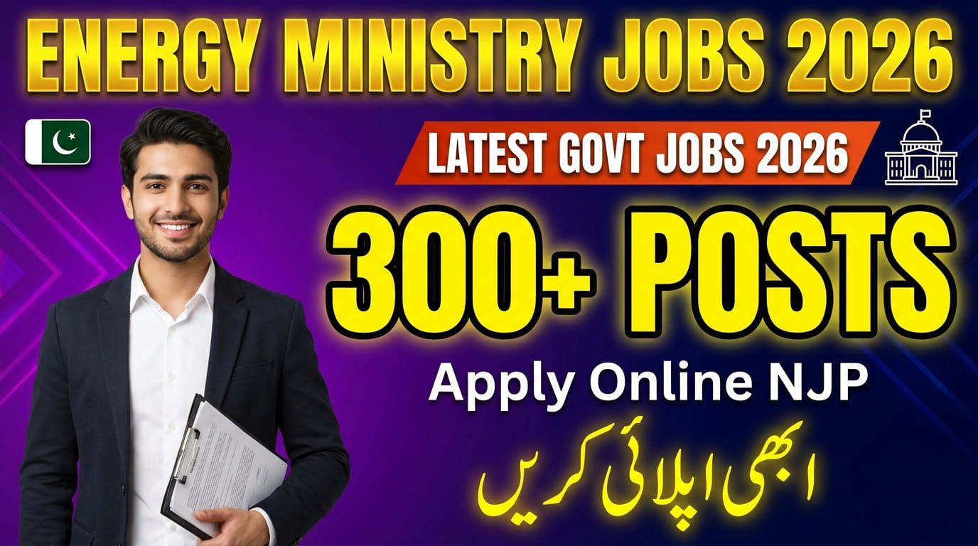 Ministry of Energy Power Division Jobs 2026 advertisement for Stenotypist and LDC posts apply online NJP