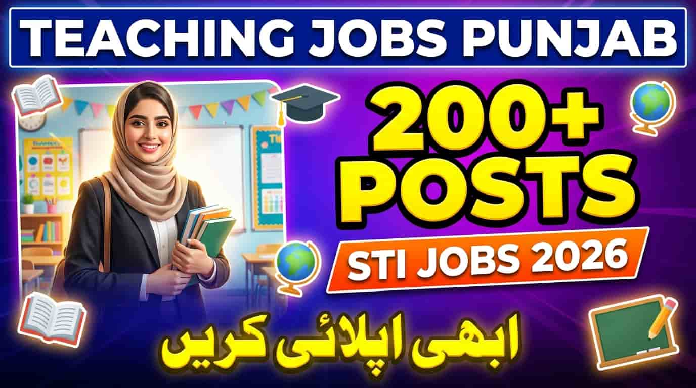 Punjab Special Education Department Jobs 2026 STI teaching jobs advertisement apply online Pakistan